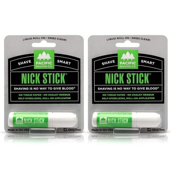Pacific Man Shaving Company Nick Stick No Tissue Paper with Vitamin E & Aloe NWT - Picture 1 of 6
